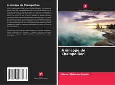 Buchcover von A síncope de Champollion