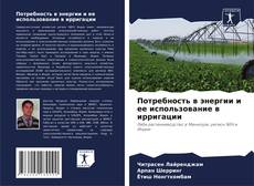 Portada del libro de Потребность в энергии и ее использование в ирригации