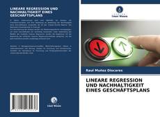 Portada del libro de LINEARE REGRESSION UND NACHHALTIGKEIT EINES GESCHÄFTSPLANS