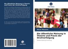 Capa do livro de Die öffentliche Meinung in Theorie und Praxis der Strafverfolgung 