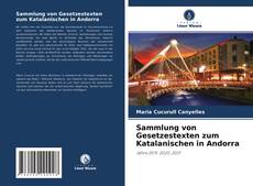 Bookcover of Sammlung von Gesetzestexten zum Katalanischen in Andorra