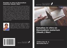 Buchcover von Estudios in vitro en Desmodium motorium (Houtt.) Merr