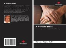Обложка A world to meet