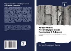 Capa do livro de Управление Конституционным Кризисом В Африке 