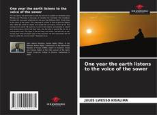 Portada del libro de One year the earth listens to the voice of the sower
