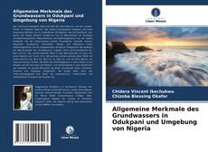 Copertina di Allgemeine Merkmale des Grundwassers in Odukpani und Umgebung von Nigeria