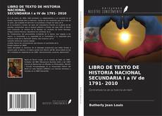 Buchcover von LIBRO DE TEXTO DE HISTORIA NACIONAL SECUNDARIA I a IV de 1791- 2010