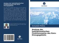 Copertina di Analyse der hydroklimatischen Funktionsweise des Kara-Einzugsgebiets