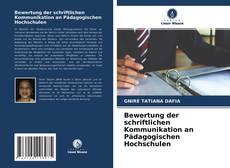 Copertina di Bewertung der schriftlichen Kommunikation an Pädagogischen Hochschulen