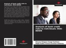 Обложка Analysis of bank credit risks to individuals: BOA-BENIN