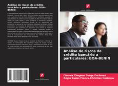 Copertina di Análise de riscos de crédito bancário a particulares: BOA-BENIN