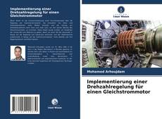 Buchcover von Implementierung einer Drehzahlregelung für einen Gleichstrommotor