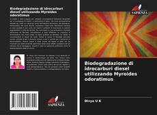 Copertina di Biodegradazione di idrocarburi diesel utilizzando Myroides odoratimus