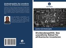 Copertina di Dividendenpolitik: Das unendliche Rätsel für afrikanische Investoren