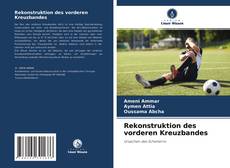 Bookcover of Rekonstruktion des vorderen Kreuzbandes