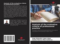Analysis of the evaluative criteria of professional practice的封面