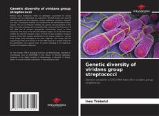 Buchcover von Genetic diversity of viridans group streptococci
