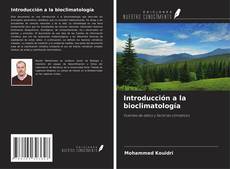 Copertina di Introducción a la bioclimatología