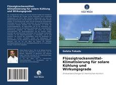 Copertina di Flüssigtrockenmittel-Klimatisierung für solare Kühlung und Wirkungsgrade