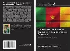 Capa do livro de Un análisis crítico de la separación de poderes en Camerún 