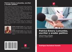 Capa do livro de Patrice-Emery Lumumba, escritor y orador político 