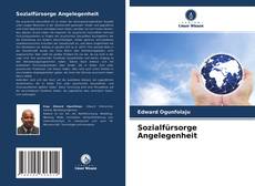Buchcover von Sozialfürsorge Angelegenheit