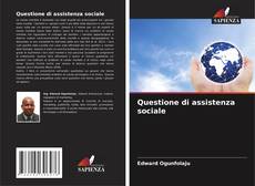 Portada del libro de Questione di assistenza sociale