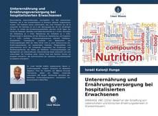 Buchcover von Unterernährung und Ernährungsversorgung bei hospitalisierten Erwachsenen