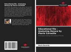 Bookcover of Educational file - Analyzing Horace by Pierre Corneille
