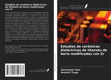 Bookcover of Estudios de cerámicas dieléctricas de titanato de bario modificadas con Zr