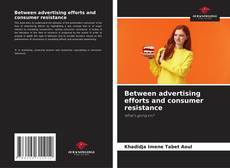 Обложка Between advertising efforts and consumer resistance