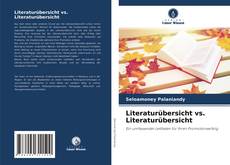 Обложка Literaturübersicht vs. Literaturübersicht