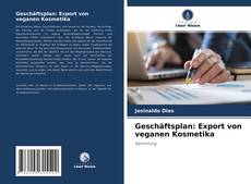 Обложка Geschäftsplan: Export von veganen Kosmetika