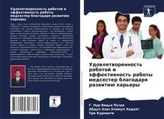 Buchcover von Удовлетворенность работой и эффективность работы медсестер благодаря развитию карьеры