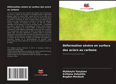 Buchcover von Déformation sévère en surface des aciers au carbone