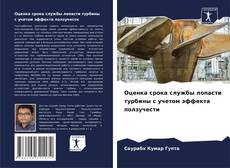 Bookcover of Оценка срока службы лопасти турбины с учетом эффекта ползучести