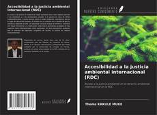 Bookcover of Accesibilidad a la justicia ambiental internacional (RDC)