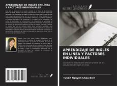 Copertina di APRENDIZAJE DE INGLÉS EN LÍNEA Y FACTORES INDIVIDUALES