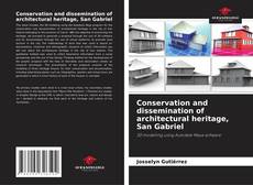 Copertina di Conservation and dissemination of architectural heritage, San Gabriel