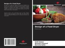 Обложка Design of a Food Dryer