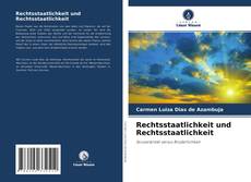 Capa do livro de Rechtsstaatlichkeit und Rechtsstaatlichkeit 