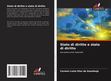 Обложка Stato di diritto e stato di diritto