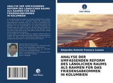 ANALYSE DER UMFASSENDEN REFORM DES LÄNDLICHEN RAUMS ALS RAHMEN FÜR DAS FRIEDENSABKOMMEN IN KOLUMBIEN的封面