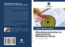 Mitarbeitermotivation im nigerianischen öffentlichen Dienst kitap kapağı