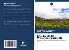 Buchcover von Effektivität des Wissensmanagements