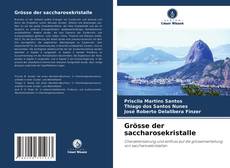 Buchcover von Grösse der saccharosekristalle