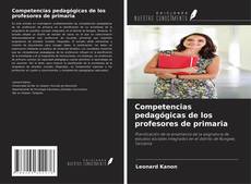 Buchcover von Competencias pedagógicas de los profesores de primaria