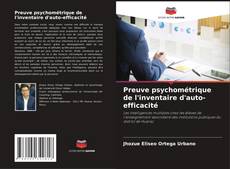 Preuve psychométrique de l'inventaire d'auto-efficacité kitap kapağı