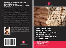 Обложка PRODUÇÃO DE BRIQUETES DE BIOMASSA SOLTOS DE RESÍDUOS AGROFLORESTAIS E FLORESTAIS
