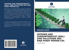 Bookcover of OFFENER UND FERNUNTERRICHT (ODL): EINE FALLSTUDIE DES RAJA PEARY MOHAN COL